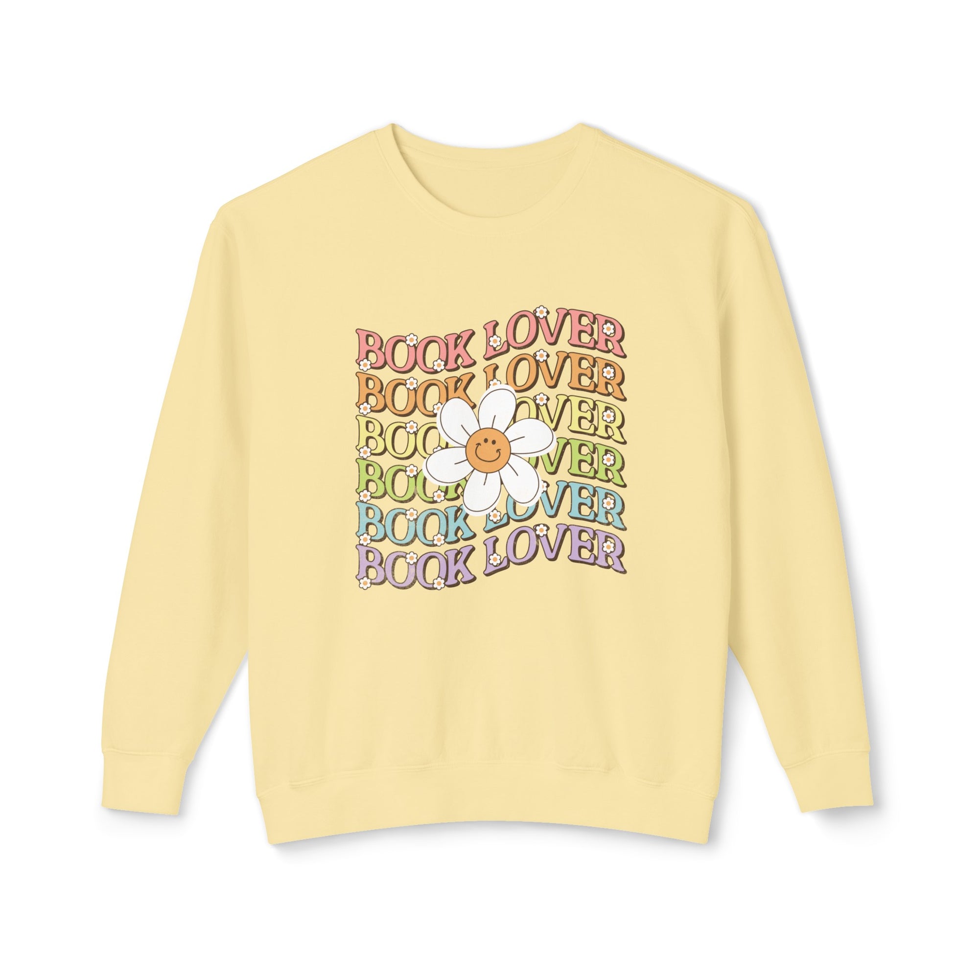 Book Lover Comfort Colors  Crewneck Sweatshirt