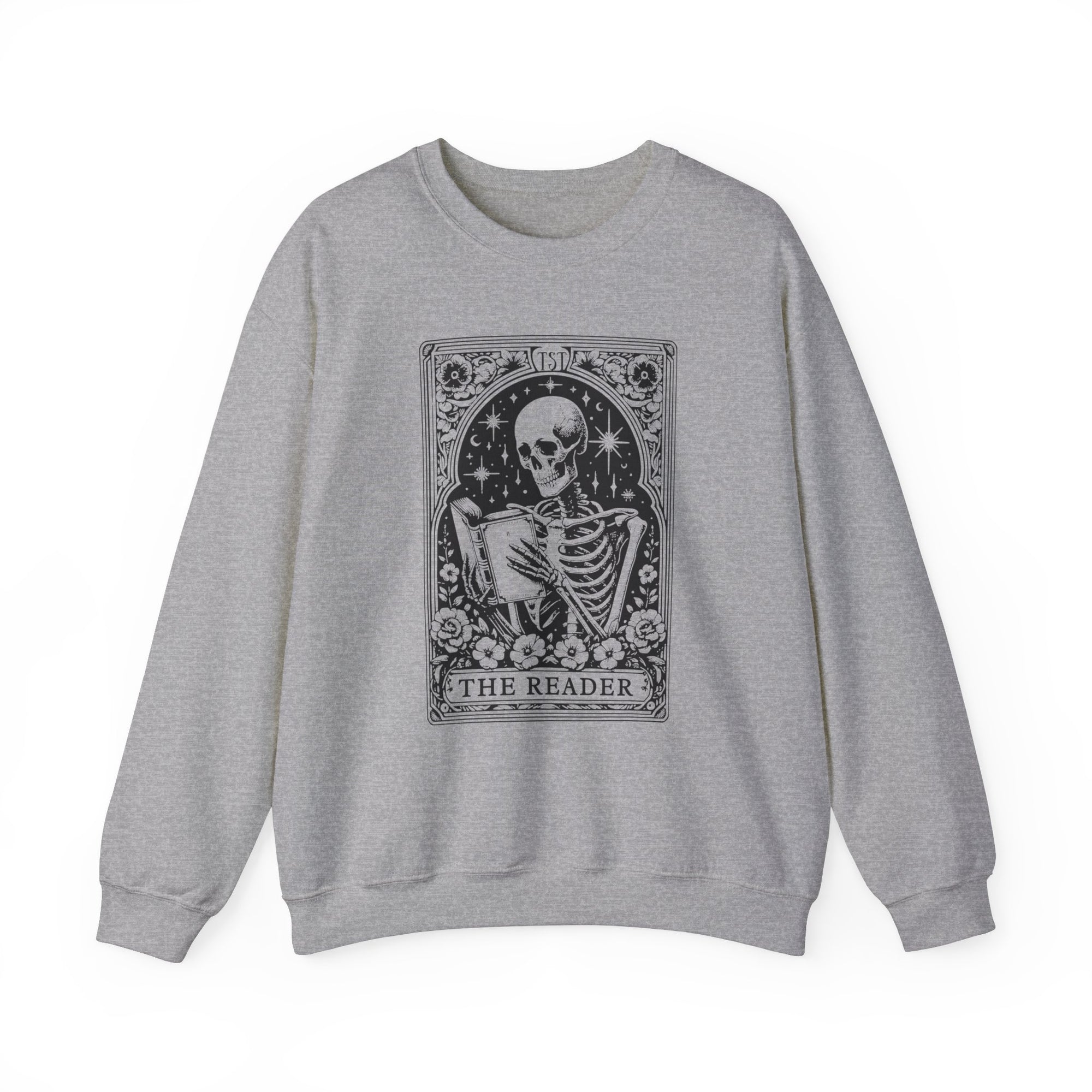 The Reader Tarot Card Crewneck Sweatshirt