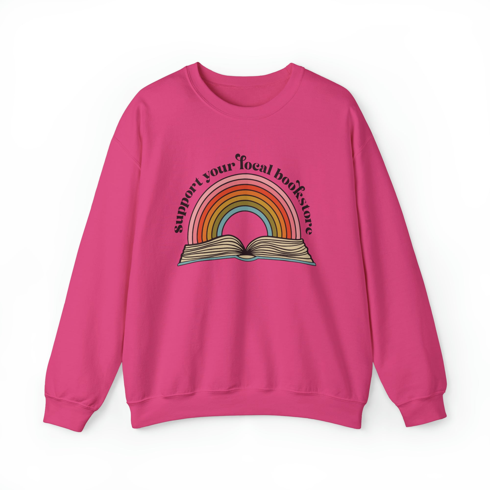 Support Your Local Bookstore Crewneck Sweatshirt