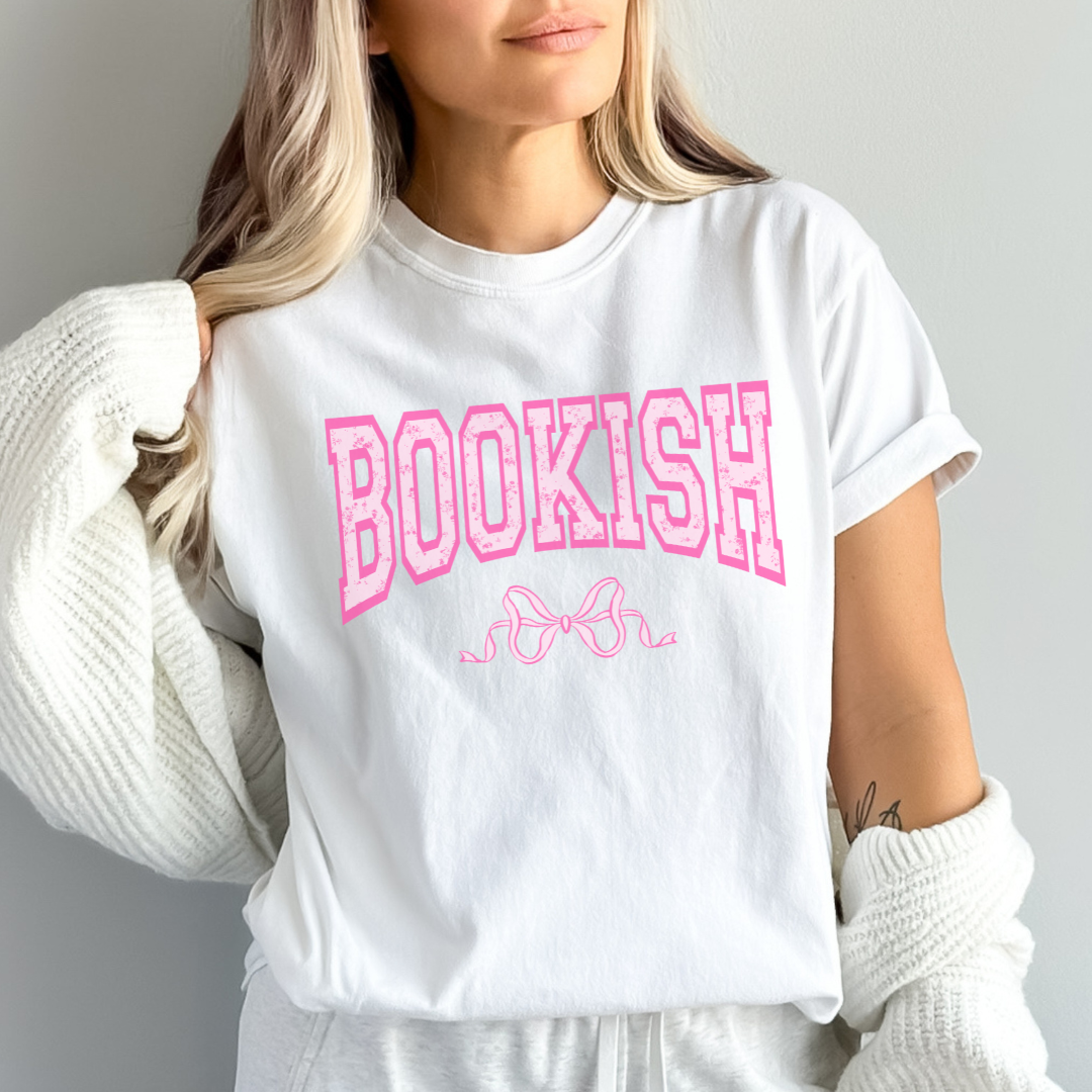 Bookish Coquette Comfort Colors T-shirt