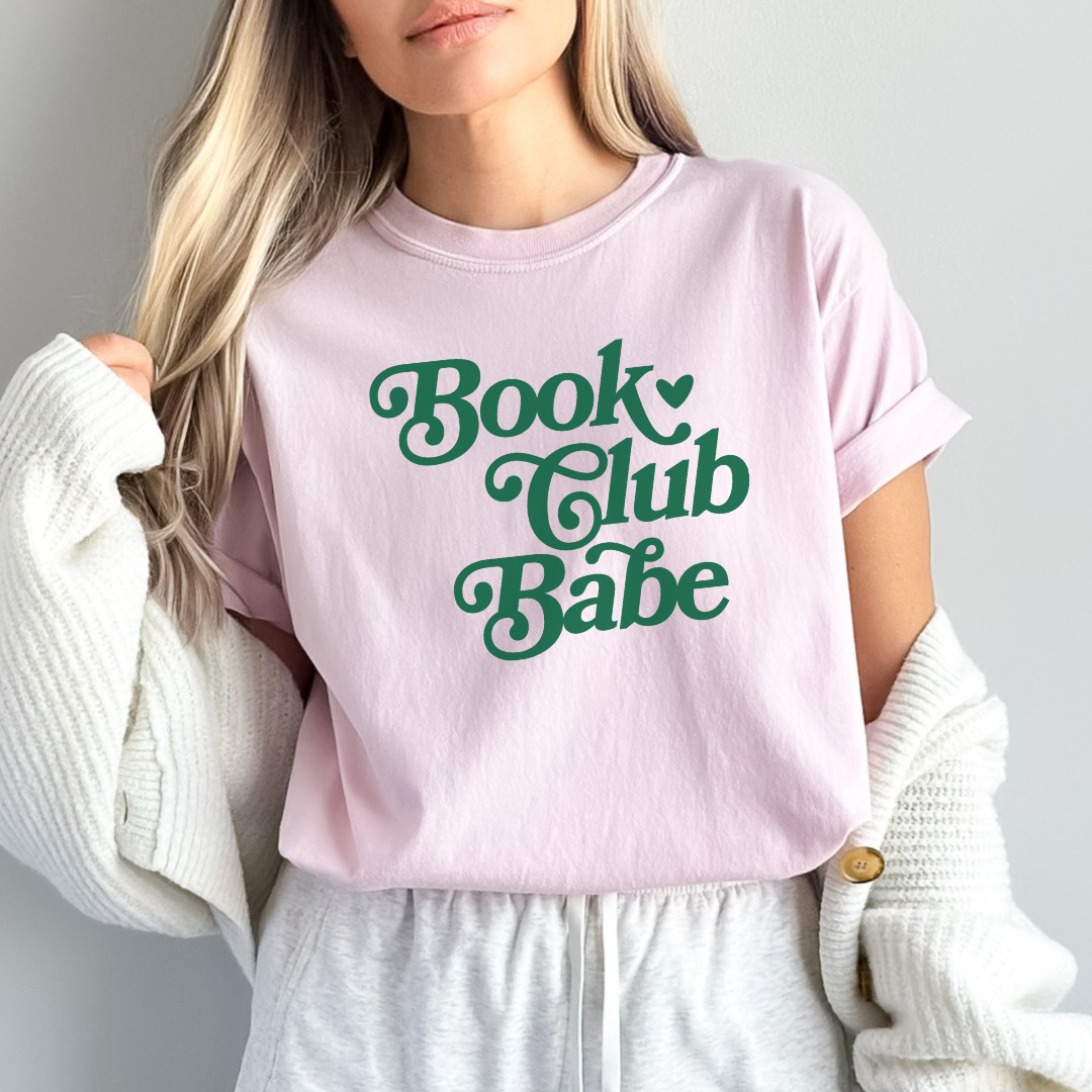 Book Club Babe Comfort Colors T-shirt