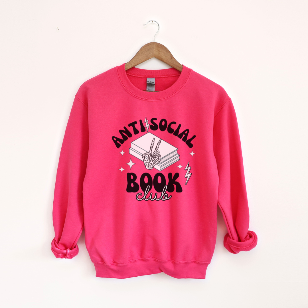 Anti-Social Book Club Crewneck Sweatshirt