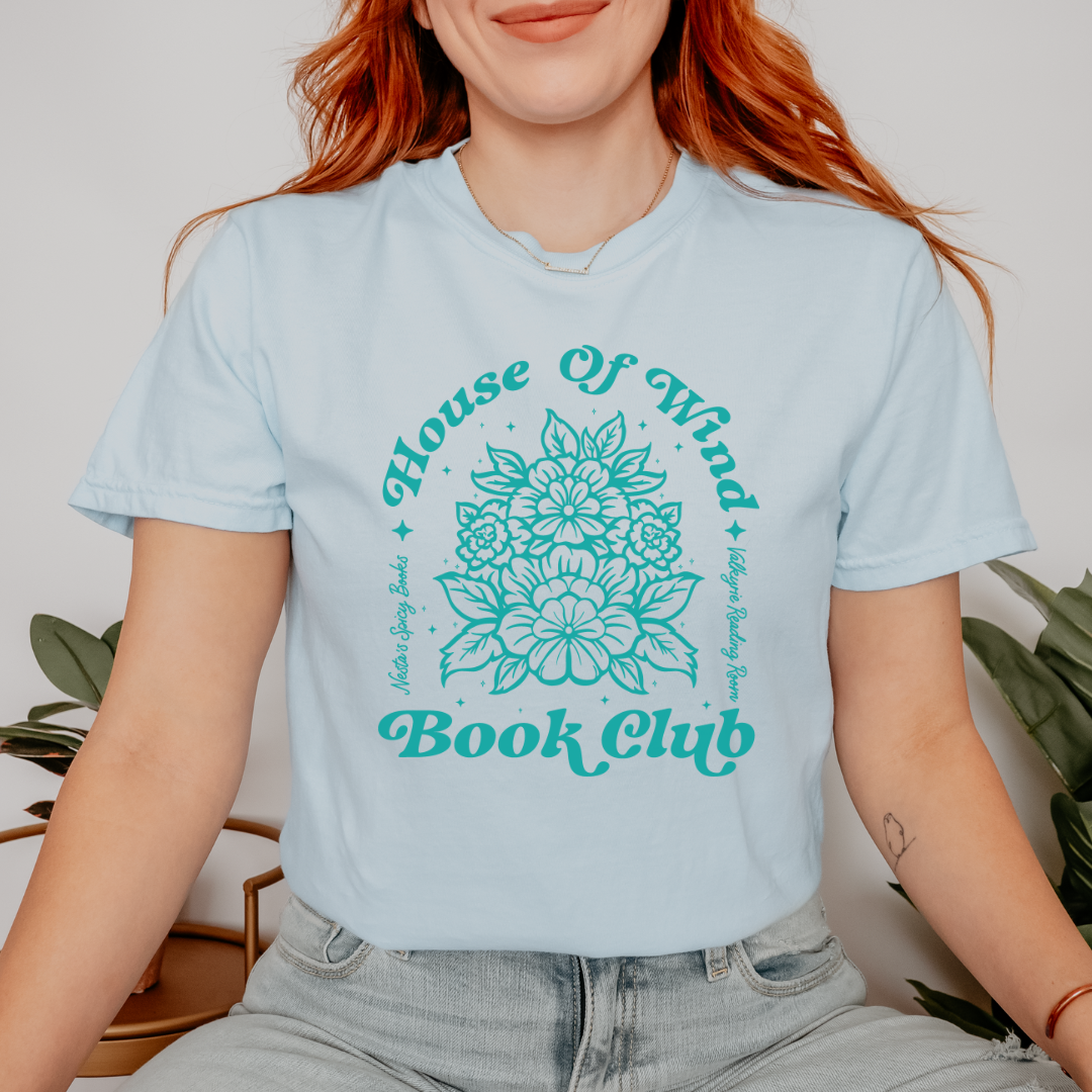 House of Wind Book Club Comfort Colors T-shirt