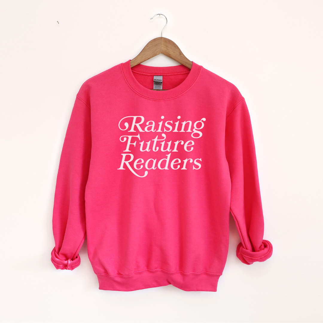 Raising Future Readers Crewneck Sweatshirt