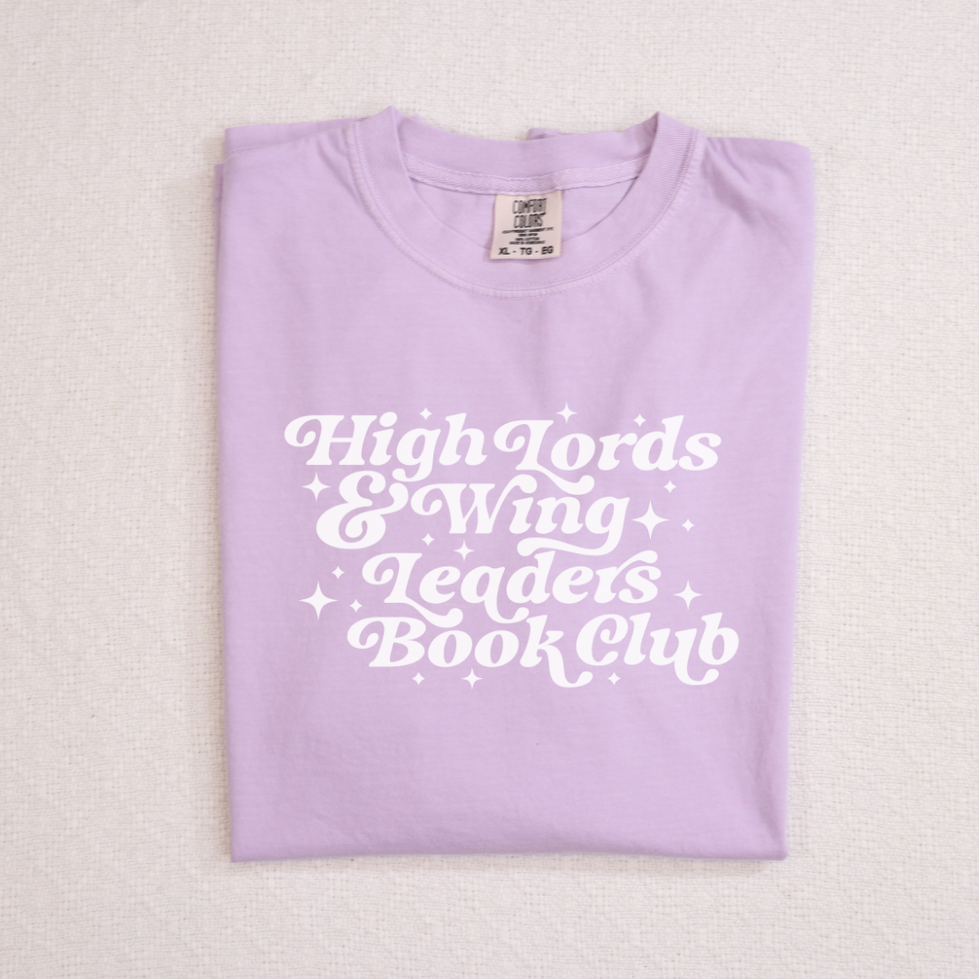 High Lords & Wing Leaders Book Club Comfort Colors T-shirt