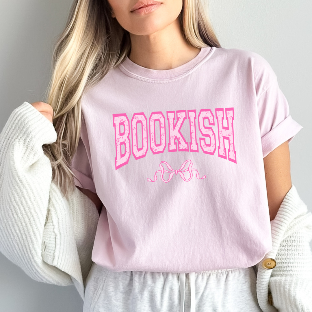 Bookish Coquette Comfort Colors T-shirt