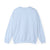 Crying Over Book Boyfriends Crewneck Sweatshirt-Light Blue- back view