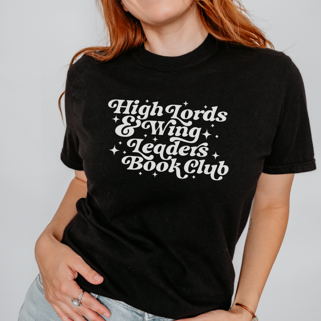 High Lords & Wing Leaders Book Club Comfort Colors T-shirt