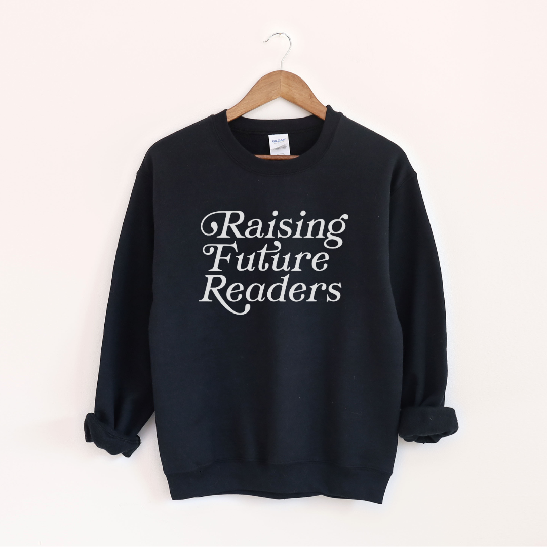 Raising Future Readers Crewneck Sweatshirt