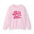 The Book Was Better Classic Crewneck Sweatshirt- Pink