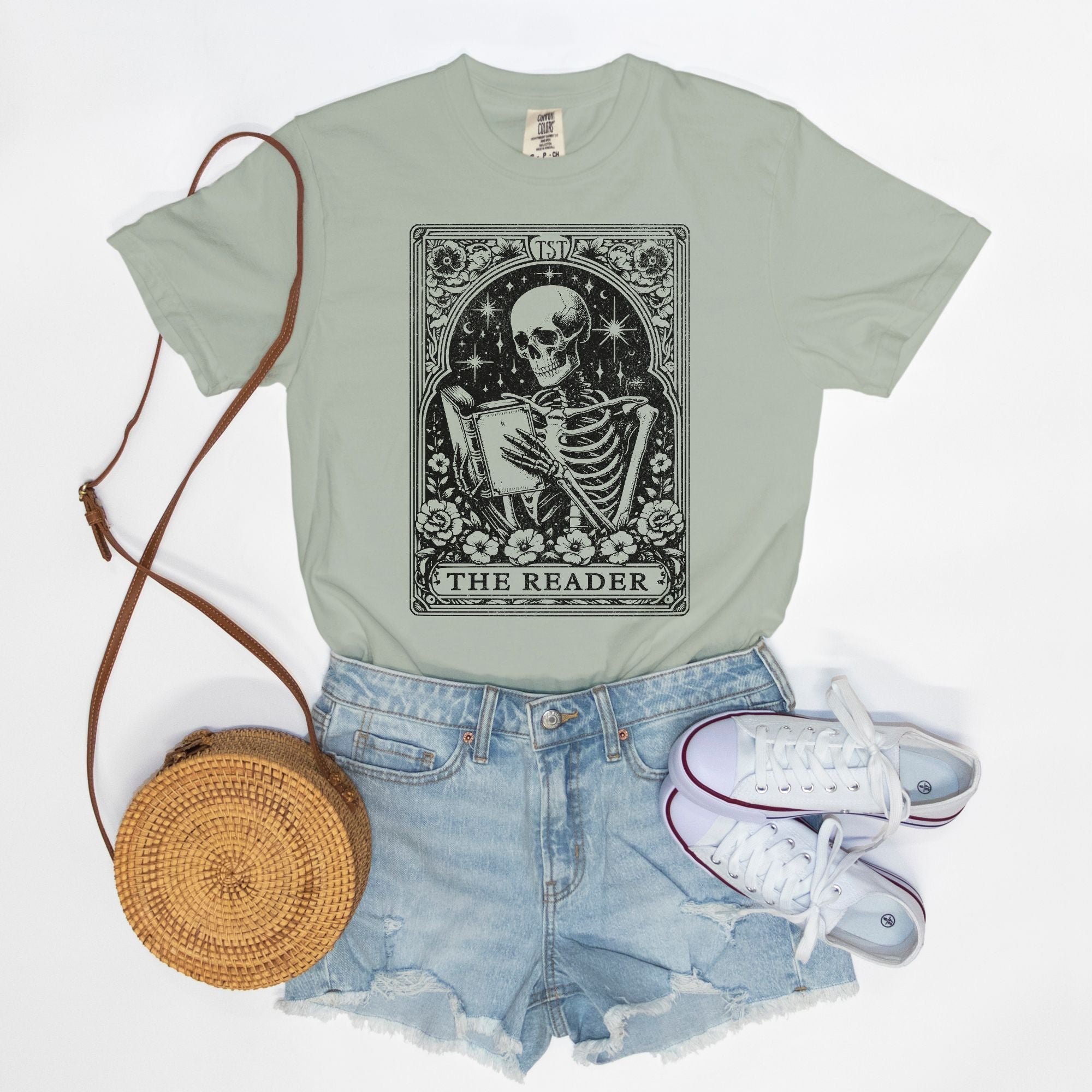 The Reader Tarot Comfort Colors T-shirt