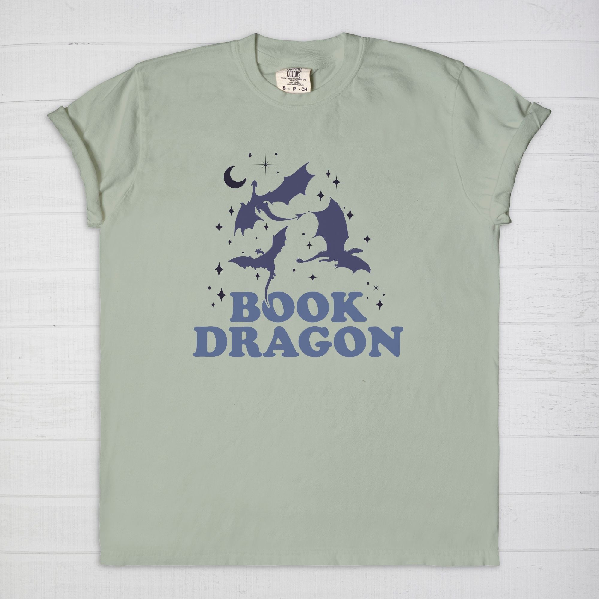 Book Dragon Comfort Colors T-shirt