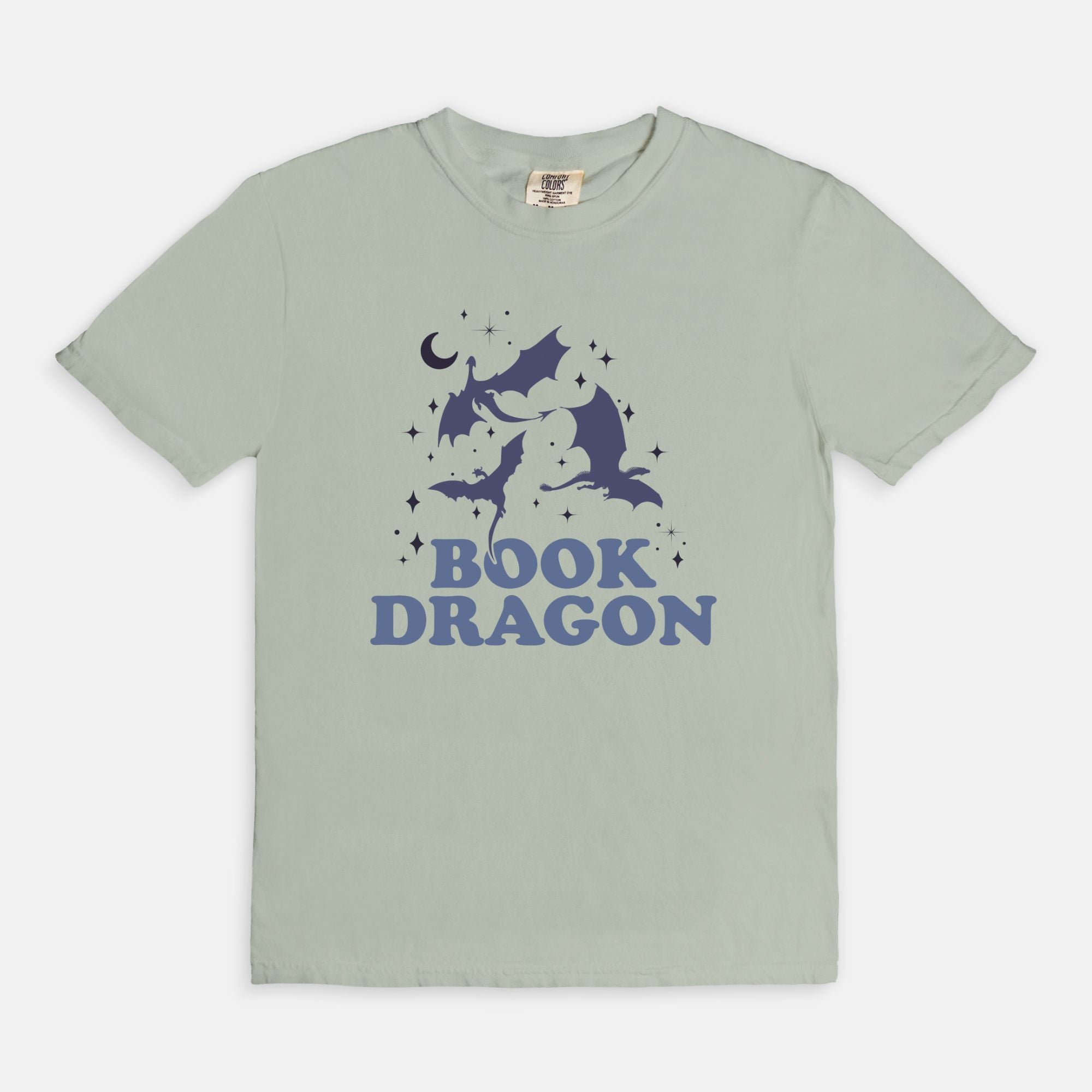 Book Dragon Comfort Colors T-shirt