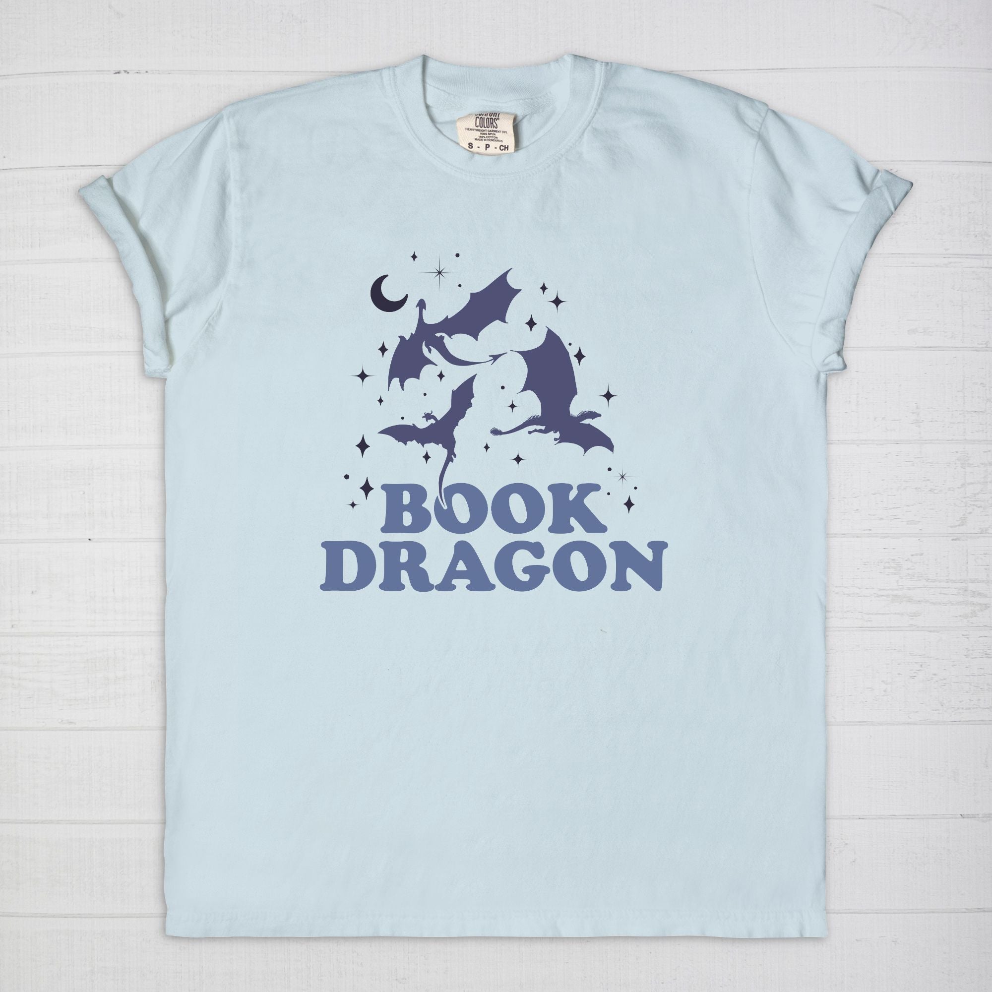 Book Dragon Comfort Colors T-shirt