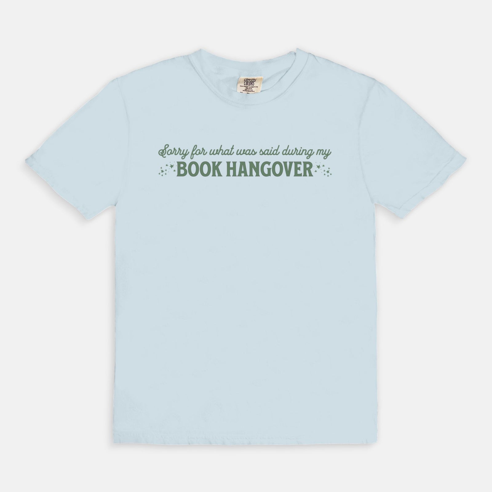 Sorry For What I Said During My Book Hangover Comfort Colors T-Shirt