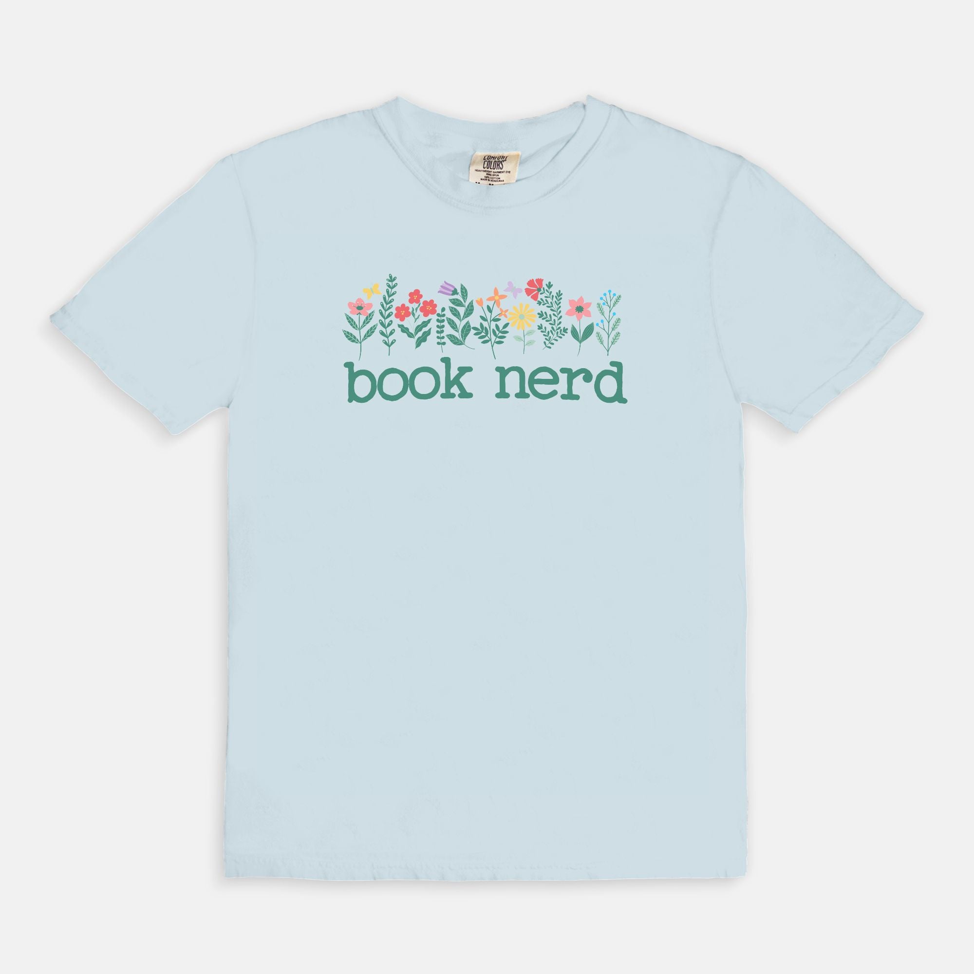 Book Nerd Comfort Colors T-shirt