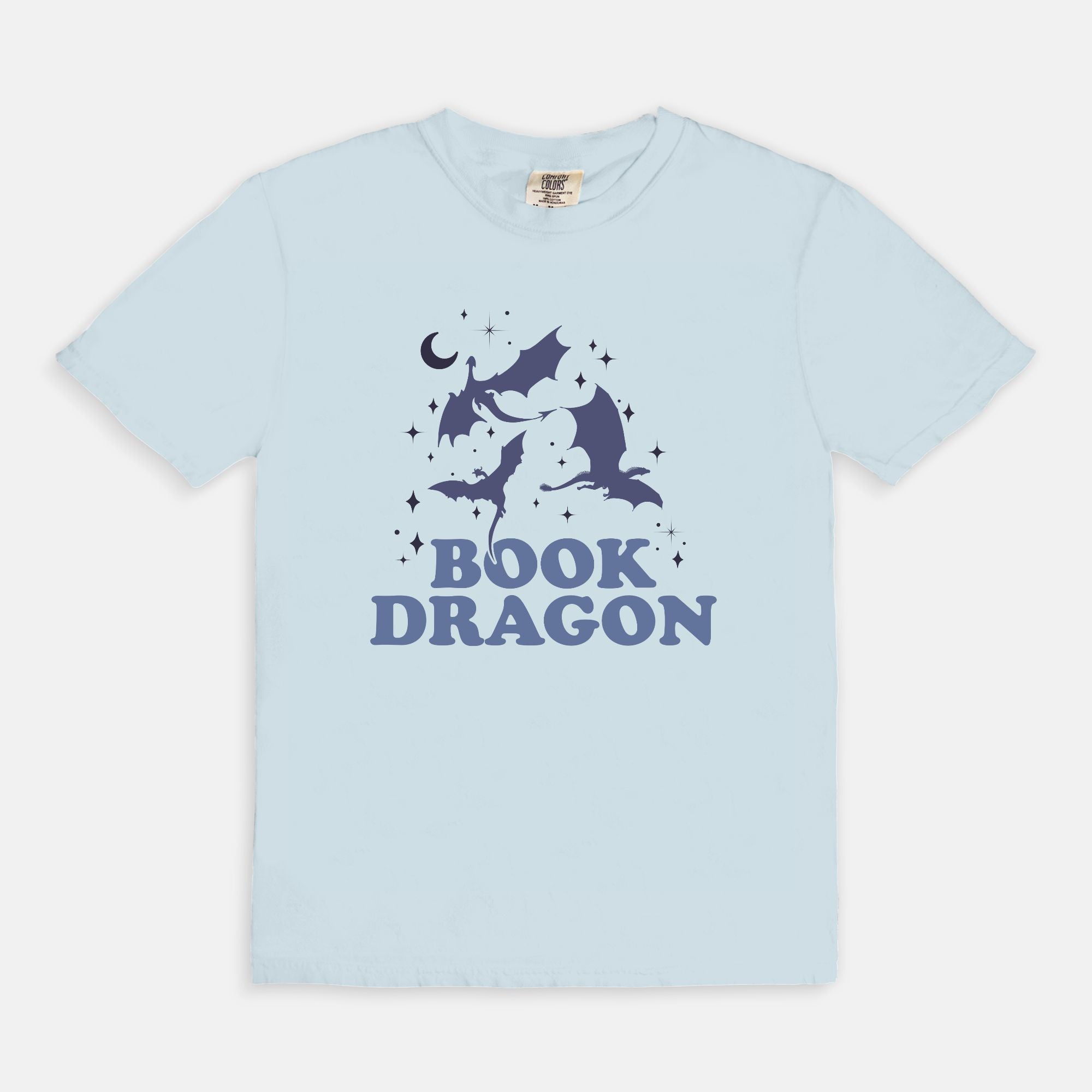 Book Dragon Comfort Colors T-shirt