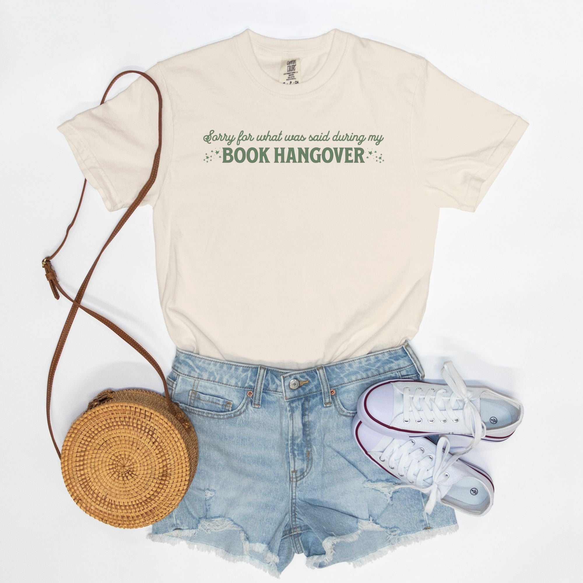 Sorry For What I Said During My Book Hangover Comfort Colors T-Shirt