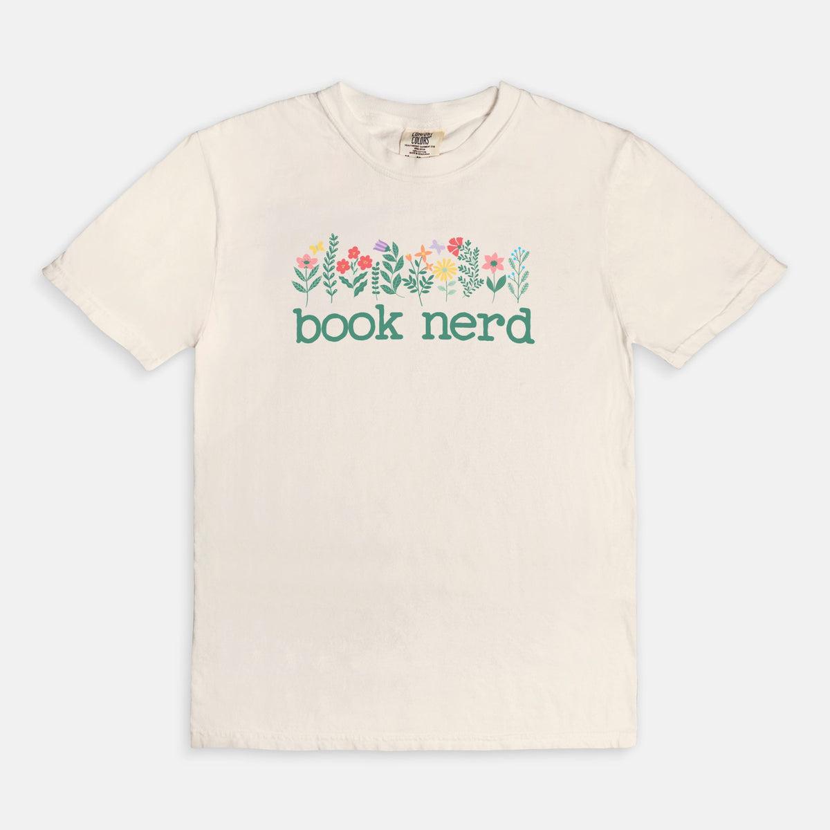 Book Nerd Comfort Colors T-shirt