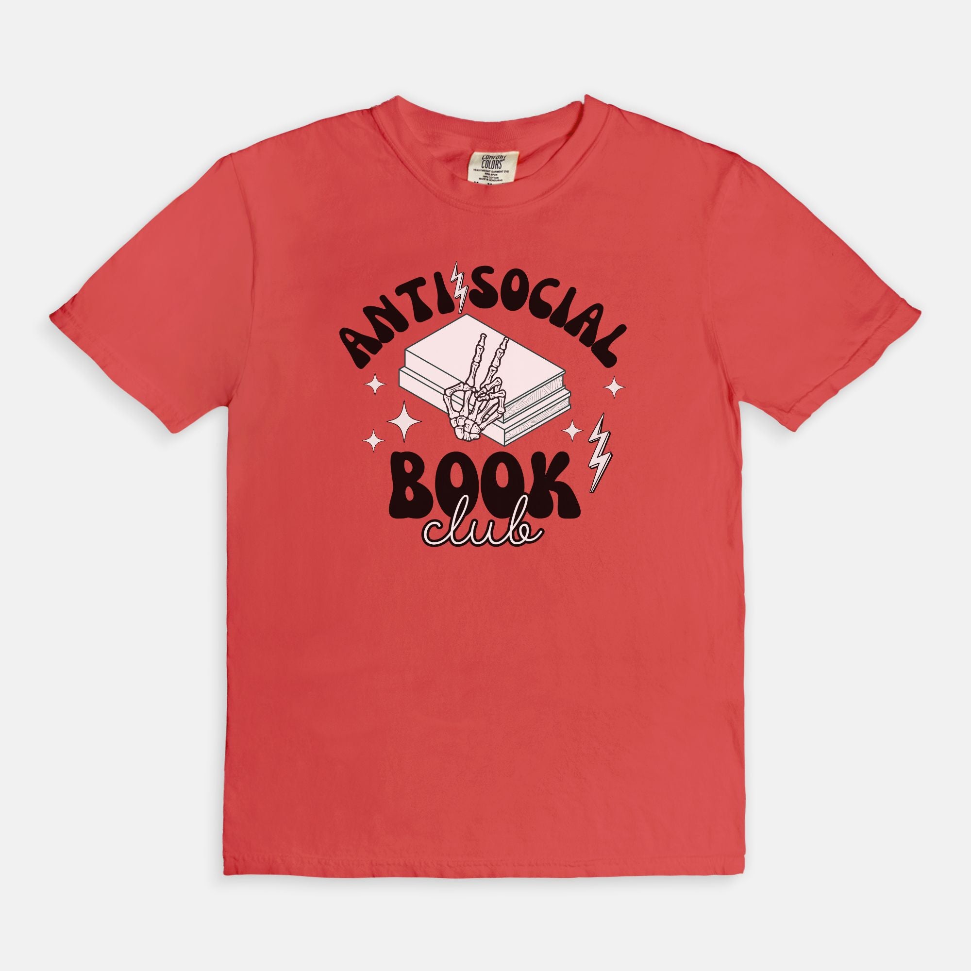 Anti-Social Book Club Comfort Colors T-shirt