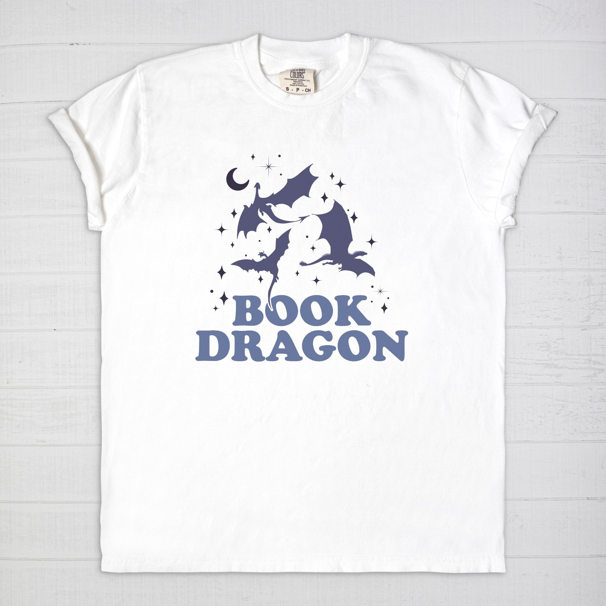 Book Dragon Comfort Colors T-shirt